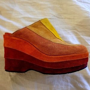 Vintage Fornarina Platform Shoes